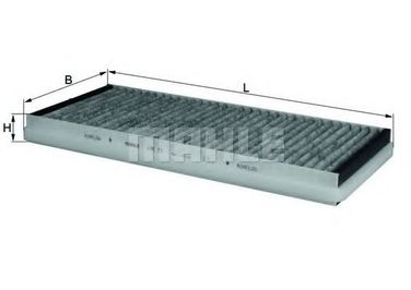 Knecht LAK 77 Фильтр салона угольный - 1