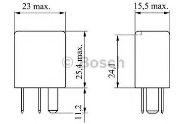 Bosch 0 986 332 021 Реле - 2