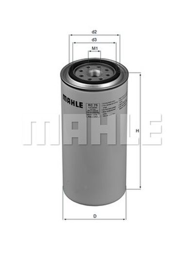 Knecht KC 75 Фильтр топливный HCV - 2