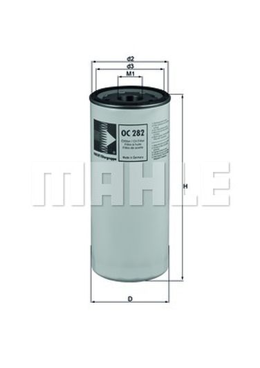 Knecht OC 282 Фильтр масляный - 2