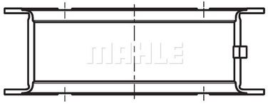 Mahle 001 FL 10358 000 Подшипник коленвала - 1
