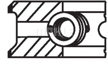 Mahle 008 65 N0 Комплект поршневых колец - 1
