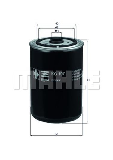 Knecht KC197 Фильтр топливный - 2