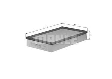 Knecht LX 700 Фильтр воздушный - 2