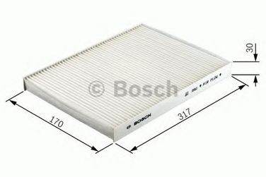 Bosch 1 987 432 402 Фильтр салона угольный - 1