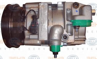 Hella 8FK 351 273-121 Компрессор кондиционера - 4