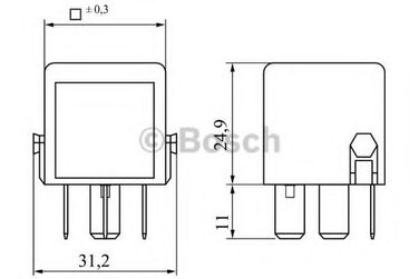 Bosch 0 986 332 041 Реле - 2
