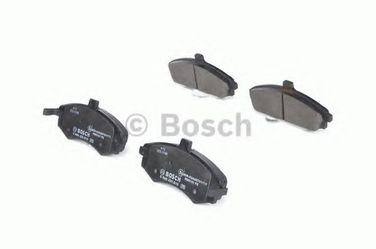 Bosch 0 986 424 810 Колодки тормозные дисковые | перед | - 1