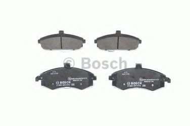 Bosch 0 986 424 810 Колодки тормозные дисковые | перед | - 3