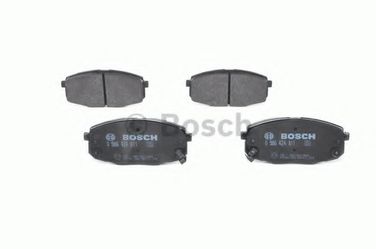 Bosch 0 986 424 811 Колодки тормозные дисковые | перед | - 3