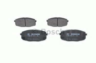 Bosch 0 986 424 811 Колодки тормозные дисковые | перед | - 5