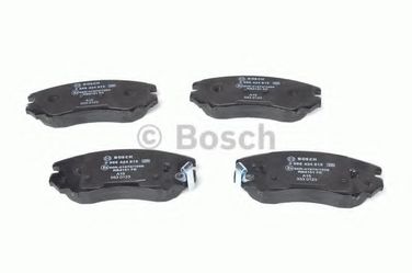 Bosch 0 986 424 815 Колодки тормозные дисковые | перед | - 2