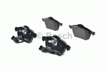 Bosch 0 986 494 050 Колодки тормозные дисковые | перед | - 1