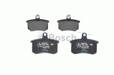 Bosch 0 986 494 059 Колодки тормозные дисковые | зад | - 3
