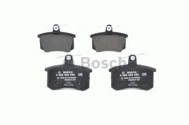 Bosch 0 986 494 059 Колодки тормозные дисковые | зад | - 5