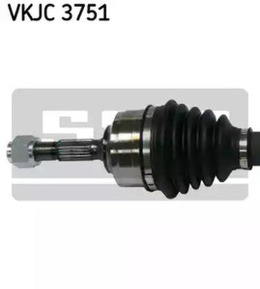 SKF VKJC 3751 Снят, замена vkjc 8320 Полуось | перед лев | - 2