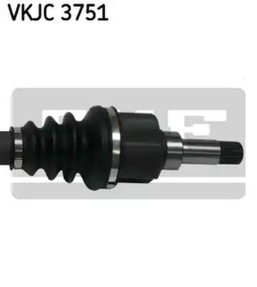 SKF VKJC 3751 Снят, замена vkjc 8320 Полуось | перед лев | - 3