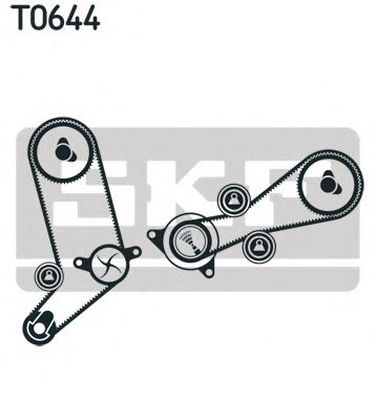 SKF VKMA 01270 Комплект ремня ГРМ - 1