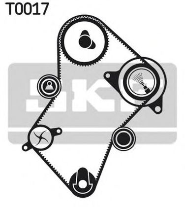 SKF VKMC 03244 Комплект ремня ГРМ  - 1