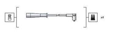 Magneti Marelli 941318111130 Комплект высоковольтных проводов - 2