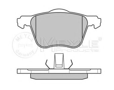 Meyle 025 235 9018 Колодки тормозные дисковые | перед | - 1