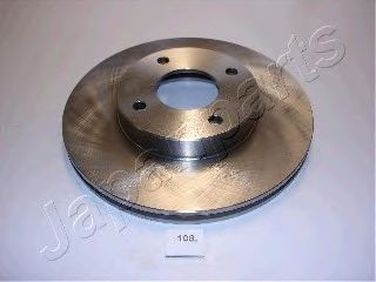Japanparts DI-108 Диск тормозной передний - 1