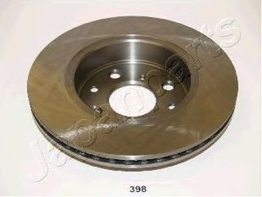 Japanparts DI-398 Диск тормозной | перед | - 2