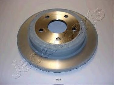 Japanparts DP-001 Диск тормозной | зад | - 1