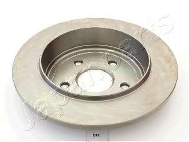 Japanparts DP-001 Диск тормозной | зад | - 2