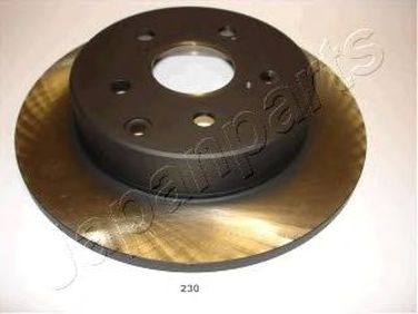 Japanparts DP-230 Диск тормозной задний - 1