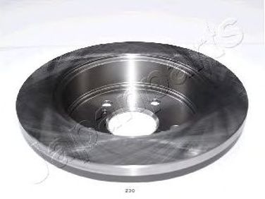 Japanparts DP-230 Диск тормозной задний - 2