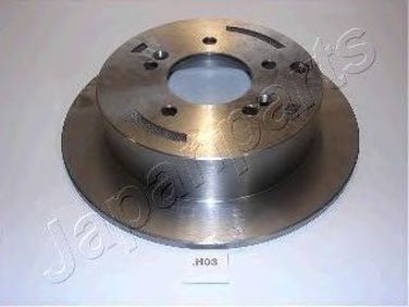 Japanparts DP-H03 Диск тормозной задний - 1