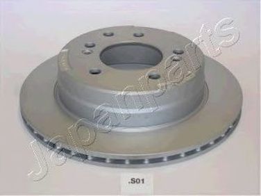 Japanparts DP-S01 Диск тормозной ssangyong Kyron (05-),Rexton (06-) задний вентилируемый (1шт.) japanparts - 1