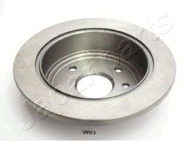 Japanparts DP-W03 Диск тормозной задний - 2