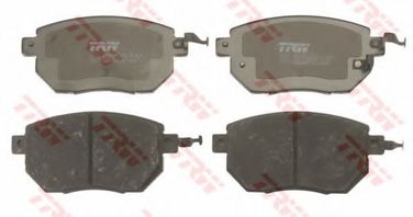 TRW GDB3416 Колодки тормозные дисковые | перед | - 2