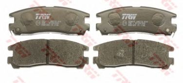 TRW GDB1023 Колодки тормозные дисковые | зад | - 2