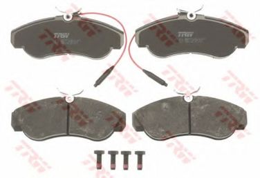 TRW GDB1106 Колодки тормозные дисковые | перед | - 2