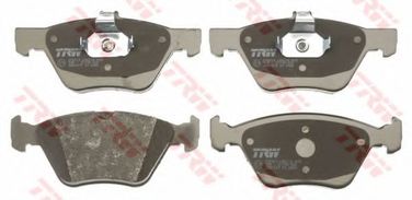 TRW GDB1215 Колодки тормозные дисковые | перед | - 2