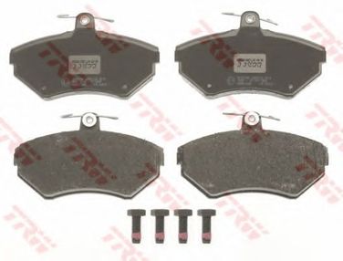 TRW GDB1266 Колодки тормозные дисковые | перед | - 2