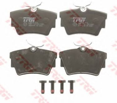 TRW GDB1479 Колодки тормозные дисковые | зад | - 2