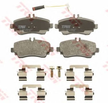 TRW GDB1480 Колодки тормозные дисковые | перед | - 2