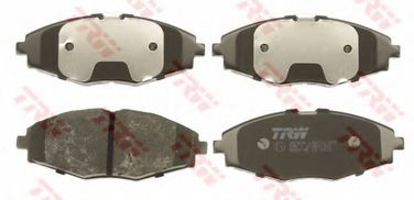 TRW GDB3195 Колодки тормозные дисковые | перед | - 2