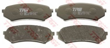 TRW GDB3198 Колодки тормозные дисковые | зад | - 2