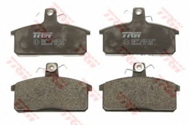 TRW GDB3202 Колодки тормозные дисковые | перед | - 2