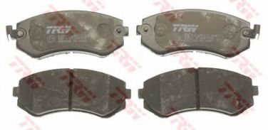 TRW GDB3208 Колодки тормозные дисковые | зад | - 2