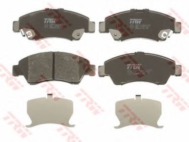 TRW GDB3212 Колодки тормозные дисковые | перед | - 2
