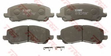 TRW GDB3287 Колодки тормозные дисковые | перед | - 2