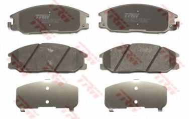 TRW GDB3297 Колодки тормозные дисковые | перед | - 2