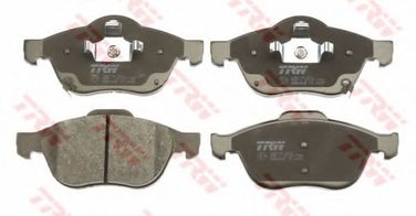 TRW GDB3335 Колодки тормозные дисковые | перед | - 2