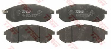 TRW GDB3380 Колодки тормозные дисковые | перед | - 2